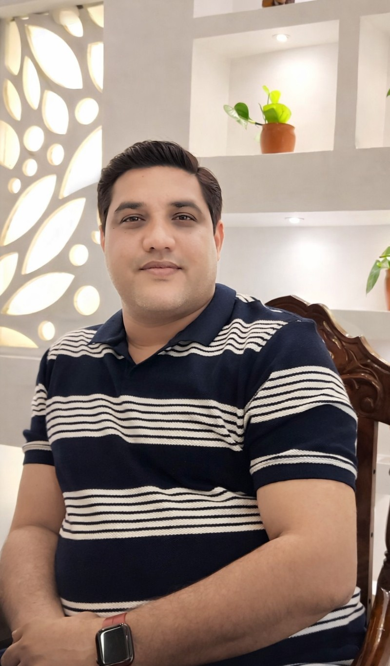 Sushil Sharma, owner of Sharma Hardware